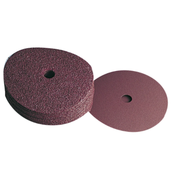 Pearl Abrasives 5 x 7/8 Premium AO Fiber Discs for Metal, A24