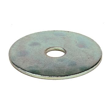 Fender Washer, Zinc Coated, CR+3, 3/8" Diameter, 2" Length