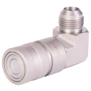 Holmbury 3/4 in JIC x Female 5075 psi Flat Face Hydraulic Coupling