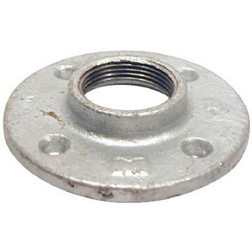 BK Products 1/4 in Galvanized Floor Flange
