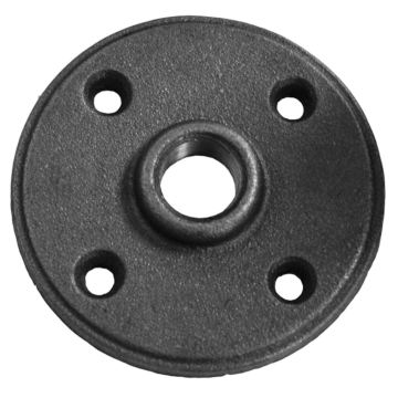 Jones Stephens 3/8" Floor Flange Black