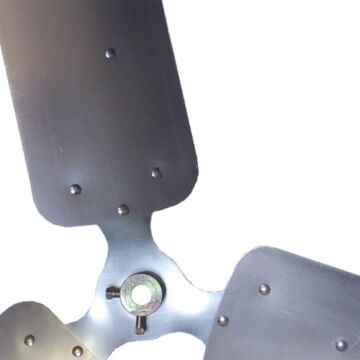 Schaefer Ventilation 22 deg Steel Galvanized Fan Blade