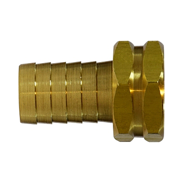 1 X 1 HOSE BARB X FEMALE GARDEN HOSE SWIVEL ADAPTER