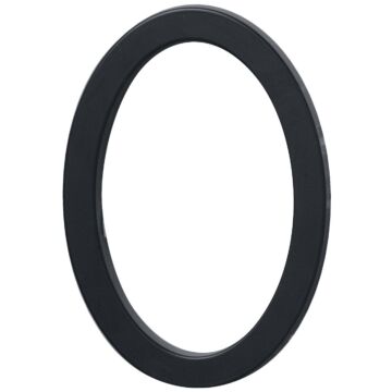 HY-KO Hy-Ko Architectural Series 6 In. Satin Black House Number Zero