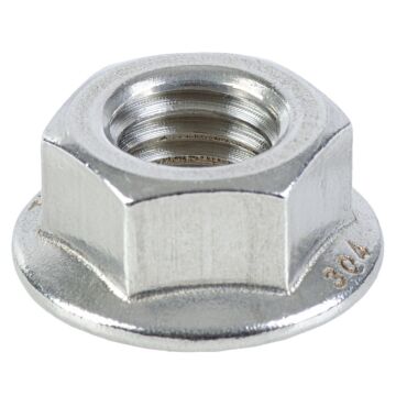 Star Stainless 1/2 Stainless Steel Zinc Plated Flange Nut