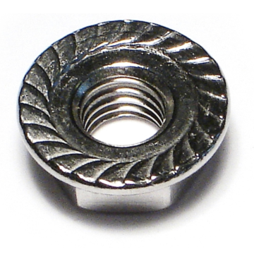 Flange Nut (Stainless Steel) 1/4"-28