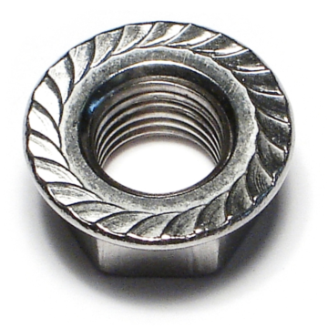 Flange Nut (Stainless Steel) 3/8"-24