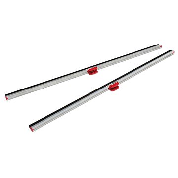 Zipwall Aluminum Foam Rail (2pk) 4 ft