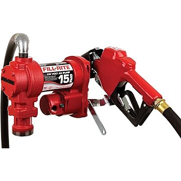 Fill-Rite Fuel Pump 110v 15gpm Auto Nozzle