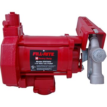 Fill-Rite Heavy Duty Fuel Transfer Pump w/ Manual Nozzle - 20 GPM, 120V