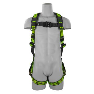 Safewaze Pro+ Full Body Harness: 1D, QC Chest, Tb Legs