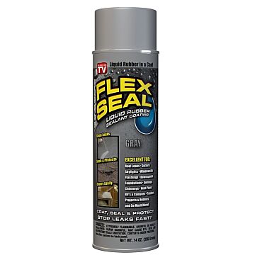 Flex Seal Rubber Spray Sealant (Gray) 14 oz