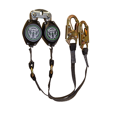 Safewaze 9' Web Retractable With Snap Hooks