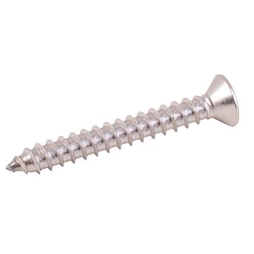 Star Stainless #14 2 in Flat Head Phillips Sheet Metal Screw