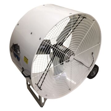 Schaefer Ventilation 110/115/220/230 V 7/3.5 A 60 Hz Mobile Drum Fan