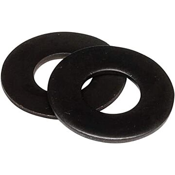 Midwest Fastener 1/4 in Black USS Flat Washer