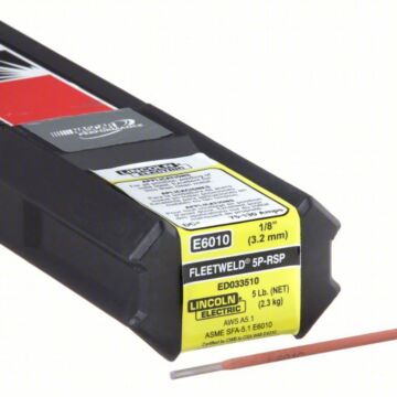 Lincoln Electric Fleetwood 37 (SMAW) Electrode (5 lb Box) 1/8 in. x 14 in.