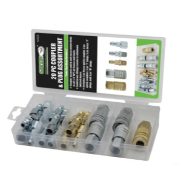 GRIP Quick Coupler & Plug 1/4 20pc