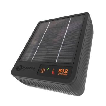 Gallagher 4 miles Fence Distance 6 V 9.2 kV Lithium Solar Fence Energizer