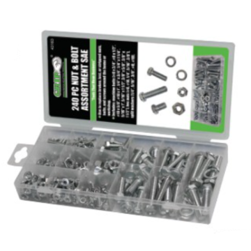 GRIP SAE Nut & Bolt Assortment 240pc