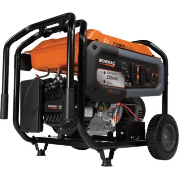 GENERAC Generac GP8000E 8000W Gasoline Powered Electric Start Portable Generator