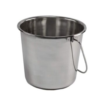 GRIP 2 gal Stainless Steel Bucket