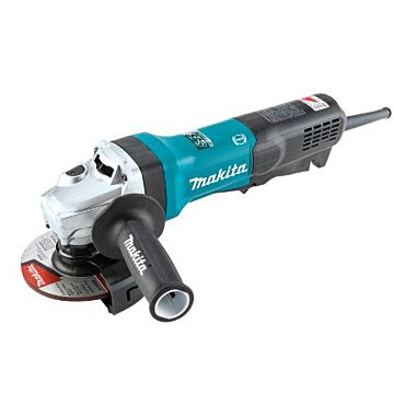 Makita 5" SJS™II High-Power Angle Grinder, Paddle Switch, w/Brake