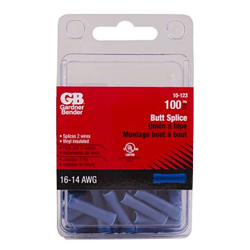 Gardner Bender #16-#14 AWG (2 mm²) Butt Splice