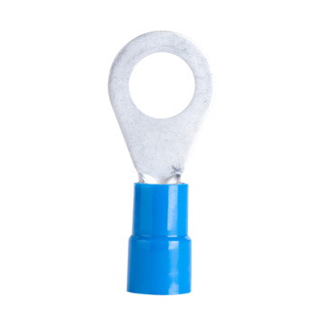 Gardner Bender #16-#14 AWG (2 mm²) Vinyl-Insulated Ring Terminals (4 to 6 Stud)