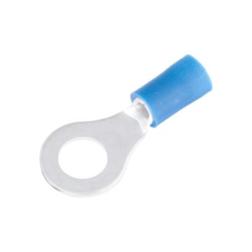 Gardner Bender #16-#14 AWG (2 mm²) Vinyl-Insulated Ring Terminals (12 to 1/4" Stud)