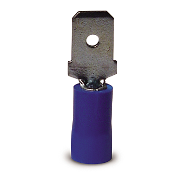 Gardner Bender #16-#14 AWG (2 mm²) Vinyl-Insulated Disconnect (0.25" Tab) - Male