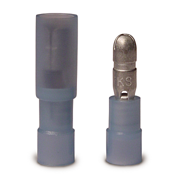 Gardner Bender #16-#14 AWG (2 mm²) Fully-Insulated Bullet Splice (0.156" Tab) - M/F Pairs