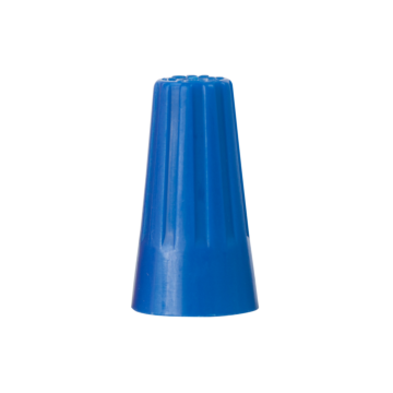 Gardner Bender WireGard High Performance Twist-on Wire Connector, Blue #22-#16 AWG (1 mm²); 25/Bag