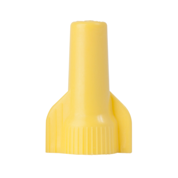 Gardner Bender WingGard ULTRA, High-Leverage, Easy-on, Wing-type, Twist-on Wire Connector, Yellow #22-#10 AWG (5 mm²); 25/Bag