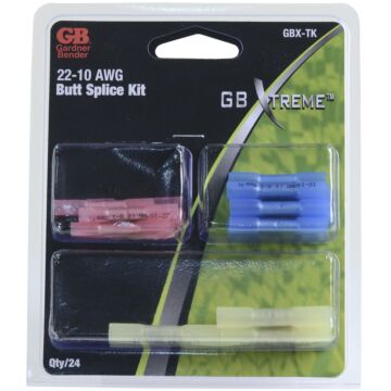 Gardner Bender 22-10 AWG (5 mm²) GB Xtreme Butt Splice Terminal Assortment
