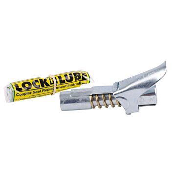 Lock-N-Lube 1/4 in NPTF 5/8 in 3-1/2 in Locking Grease Gun Coupler