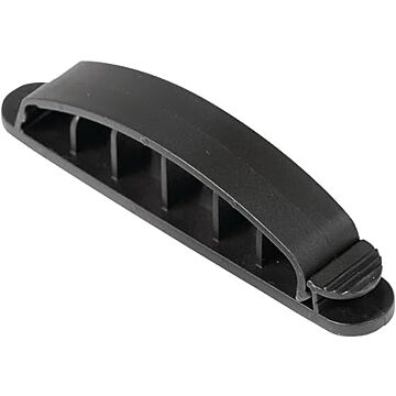 GB® 3.88 in Plastic Black Large Cable Clip