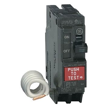 GE 15 A 120/240 V 10 kA at 120/240V GFCI Circuit Breaker