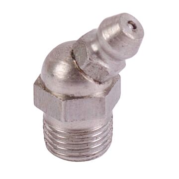 Huyett 1/8-27 NPT 0.86 in 45 deg Grease Fitting