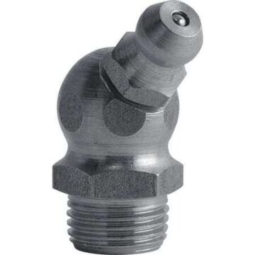 Huyett 1/8-28 BSPT 0.827 in 45 deg Grease Fitting
