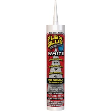 Flex Seal Flex Glue Multi-Purpose Adhesive (White) 10 oz