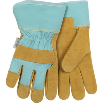 Kinco Kids' Suede Pigskin Gloves - M
