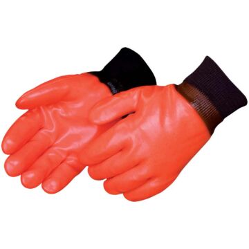 Liberty Safety L PVC Orange Insulated Reusable Chemical Resistant Gloves
