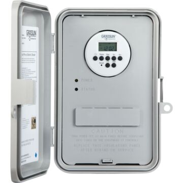 Intermatic 24-Hour or 7-Day 120-277V Electronic Time Control, 40A, Type 3R Outdoor Plastic Enclosure