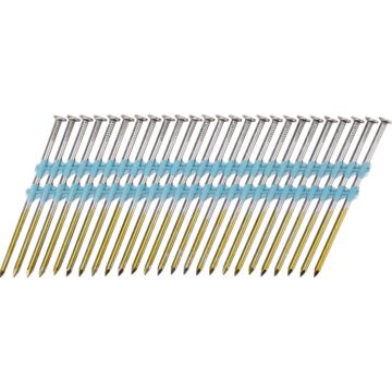 Grip-Rite Pro-Fit 3-1/4 In. x 0.131 In. Plastic Strip Round Head Smooth Shank Brite Framing Stick Nails (1000 Ct.)