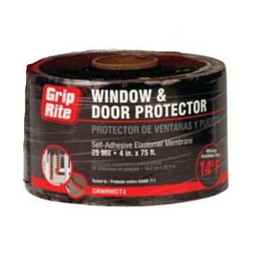 Grip-Rite All Weather Window & Door Wrap - 4 in. x 75 ft