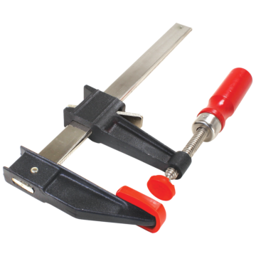 Bessey Tools Clutch Style Bar Clamp, 6 Inch Capacity 3-1/2 Inch Throat with 2K Handle