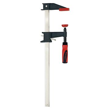 Bessey Tools Clutch Style Bar Clamp, 12 Inch Capacity 3-1/2 Inch Throat with 2K Handle