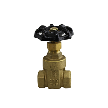 Boshart Industries NO LEAD 1/4" FPT G.V. 200 WOG