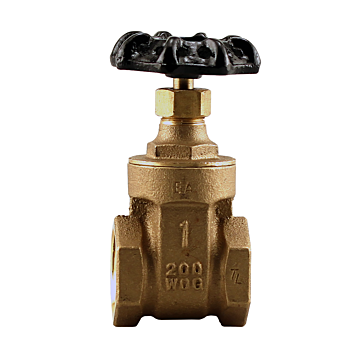 Boshart Industries NO LEAD 1" FPT G.V. 200 WOG